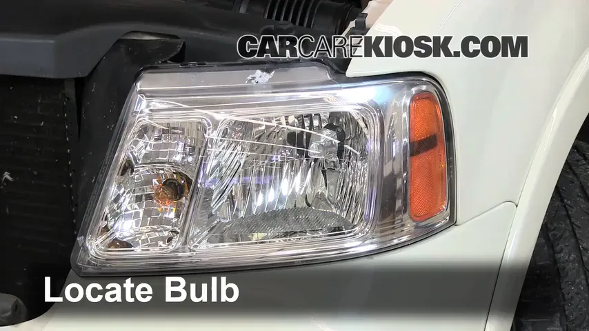 2007 Lincoln Mark LT 5.4L V8 Éclairage Feu clignotant avant (remplacer l'ampoule)